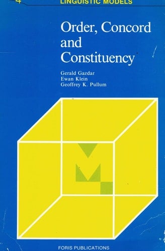 Order, Concord and Constituency (Linguistic Models)
