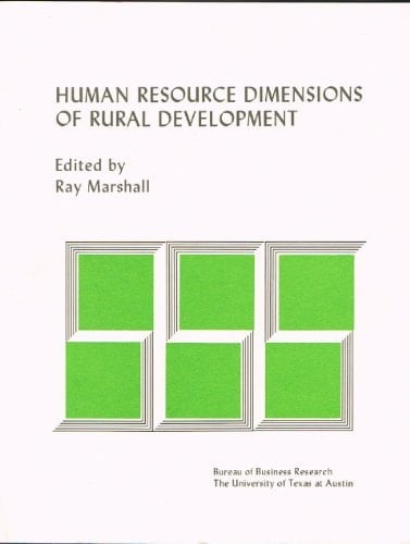 Human Resource Dimensions of Rural Development