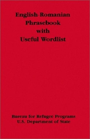 English-Romanian Phrasebook with Useful Wordlist