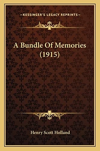 A Bundle Of Memories (1915)