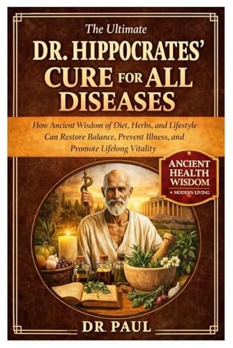 The Ultimate Dr. Hippocrates’ Cure for All Diseases: How Ancient Wisdom of Diet, Herbs, and Lifestyle Can Restore Balance, Prevent Illness, and Promote Lifelong Vitality