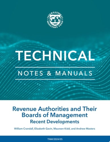 Revenue Authorities and Their Boards of Management Recent Developments