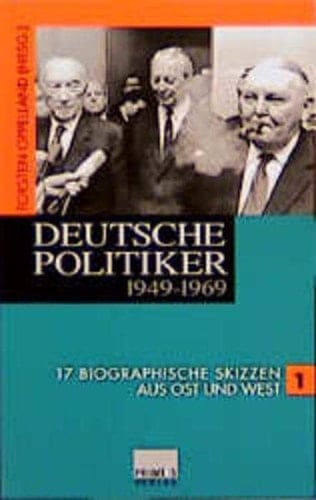 Deutsche Politiker 1949-1969 (German Edition)