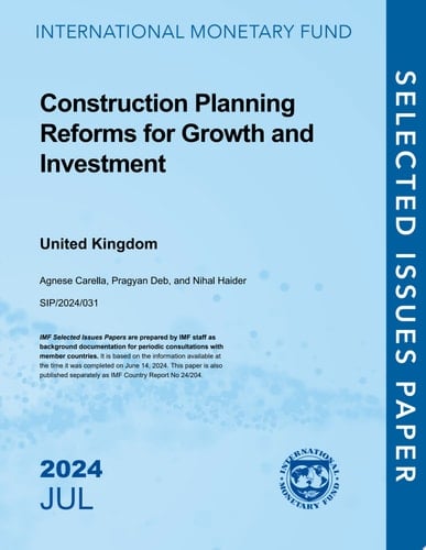 Construction Planning Reforms for Growth and Investment United Kingdom