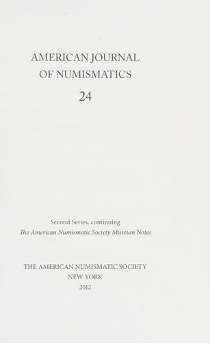American Journal of Numismatics