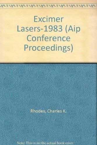 Excimer Lasers - 1983
