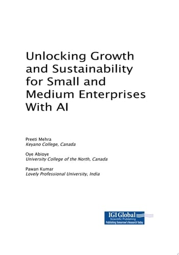 Unlocking Growth and Sustainability for Small and Medium Enterprises With AI
