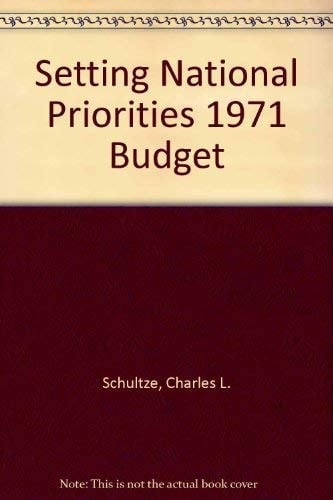 Setting National Priorities: the 1971 Budget
