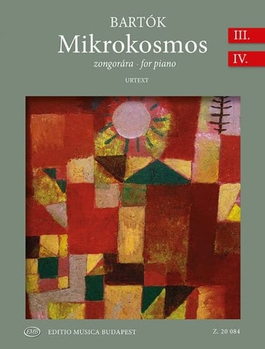 Mikrokosmos for piano (Urtext) BB 105 (1932-1939) III-IV (Piano)