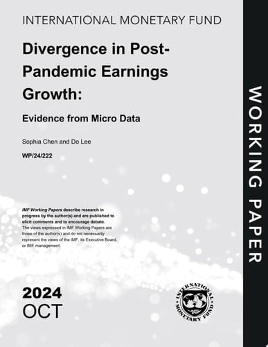 Divergence in Post-Pandemic Earnings Growth: Evidence from Micro Data