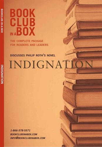 Bookclub-in-a-Box Discusses Philip Roth's novel, Indignation.