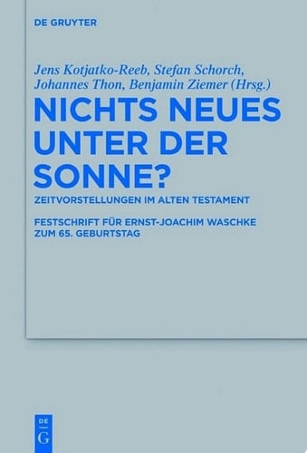 Nichts Neues unter der Sonne?