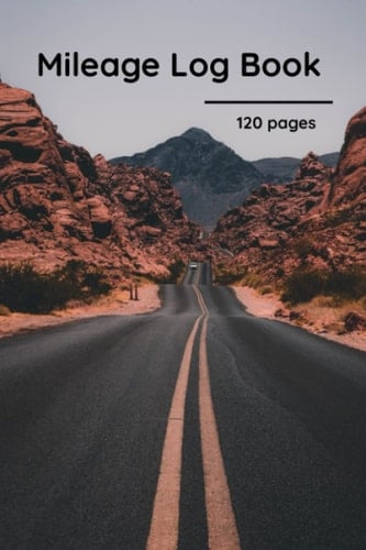 Mileage Log Book: Car Tracker for Business Auto Driving Record Books