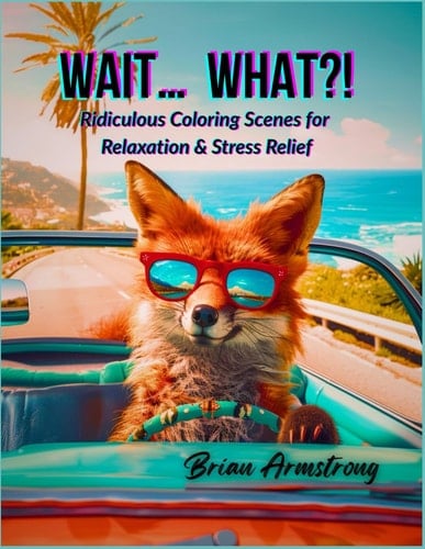WAIT… WHAT?!: Ridiculous Coloring Scenes for Relaxation & Stress Relief