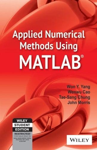 Applied Numerical Methods Using Matlab