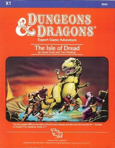 Dungeons & Dragons The Isle of Dread