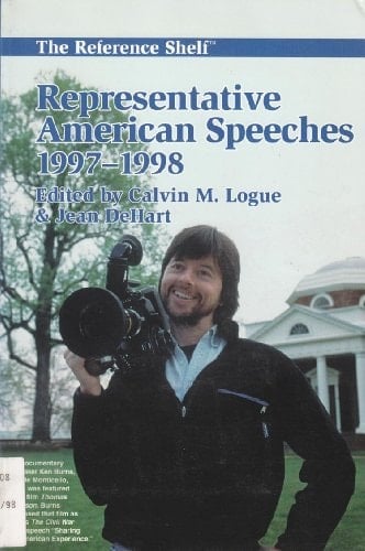 Representative American Speeches, 1997-1998