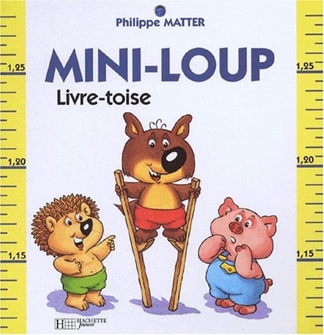 Mini-Loup Livre-toise