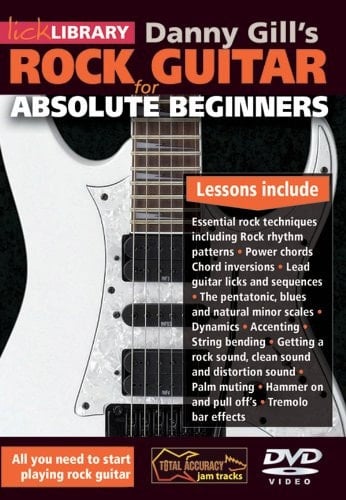 Rock Guitar For Absolute Beginners - Dvd
