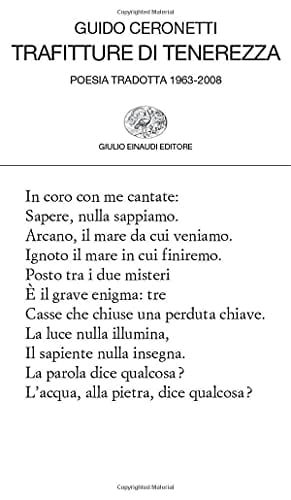 Trafitture di tenerezza. Poesia tradotta 1963-2008