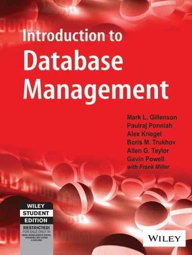 INTRODUCTION TO DATABASE MANAGEMENT