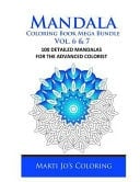 Mandala Coloring Book Mega Bundle Vol. 6 And 7 100 Detailed Mandala Patterns