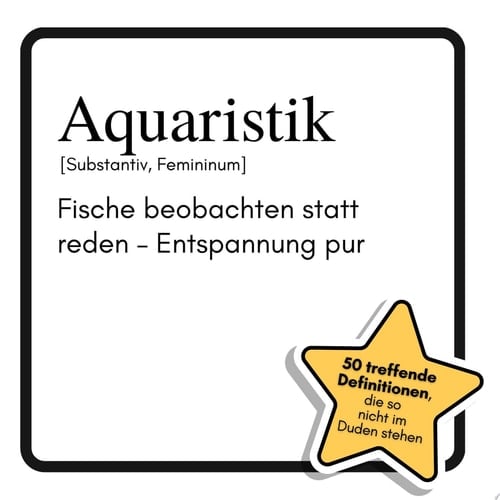 Aquaristik Fische beobachten statt reden – Entspannung pur
