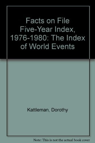 Facts on File Five-Year Indexes, 1961-1965
