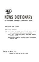 News Dictionary Vol. 7, 1970