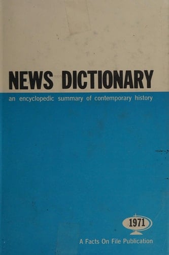 New Dictionary, 1971