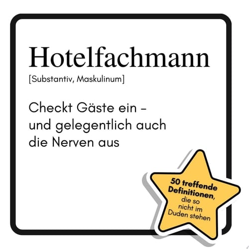 Hotelfachmann Checkt Gäste ein – und gelegentlich auch die Nerven aus