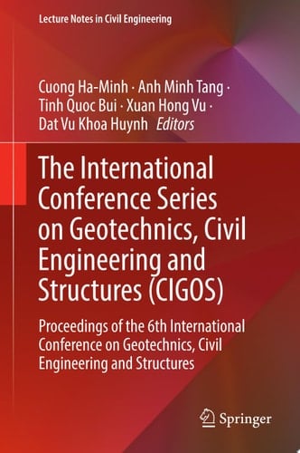 CIGOS 2021, Emerging Technologies and Applications for Green Infrastructure