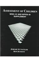 Assessment of Children WISC-IV and WPPSI-III Supplement