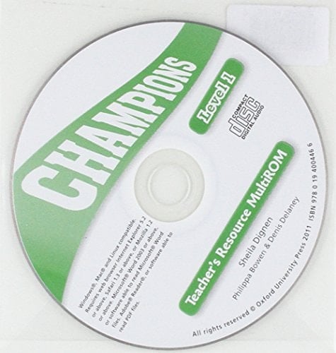 Champions: Level 1: Teacher's Resource Disc: Everyone's a Winner with Champions!