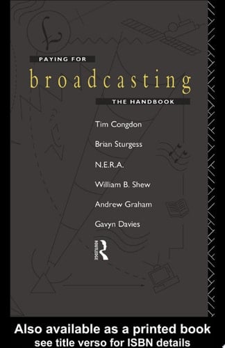Paying for Broadcasting: The Handbook