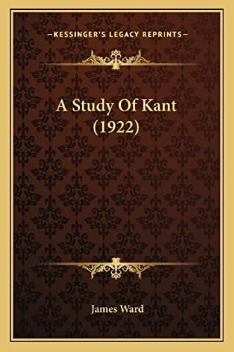 A Study Of Kant (1922)