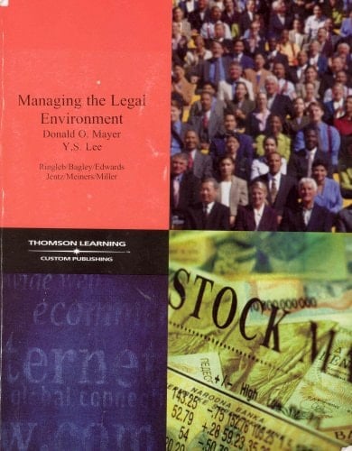Managing the Legal Environment