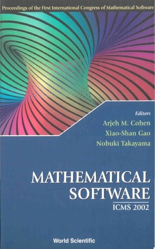Mathematical Software - Proceedings Of The First International Congress Of Mathematical Software