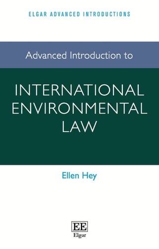 Advanced Introduction to International Environmental Law