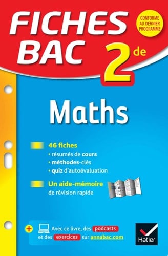 Fiches bac Maths 2de fiches de révision - Seconde