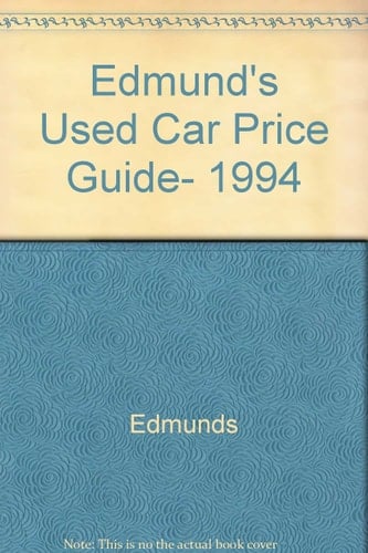 Edmund's Used Car Price Guide, 1994