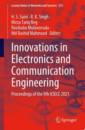 Innovations in Electronics and Communication Engineering