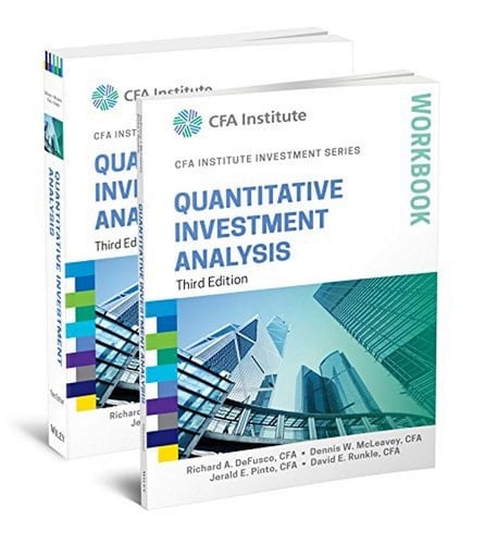 Quantitative Investment Analysis, 3e Book and Workbook Set (CFA Institute Investment Series)