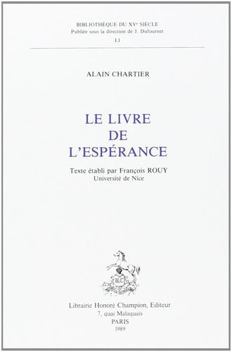 Le Livre de l'espérance
