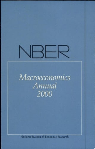 Nber Macroeconomics Annual 2000