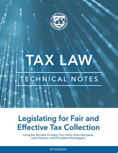 Legislating for Fair and Effective Tax Collection