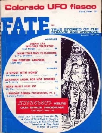 Fate Magazine, September 1968 (Volume 21, No. 9)