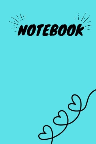 notebook: Blue cover