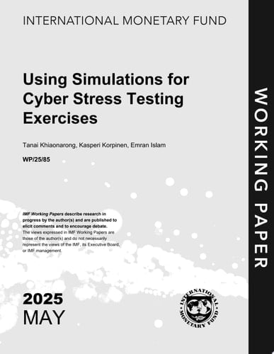 Using Simulations for Cyber Stress Testing Exercises