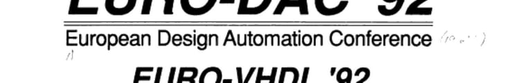 EURO-DAC '92 EURO-VHDL '92, Congress Centrum Hamburg, Hamburg, Germany, September 7-10, 1992